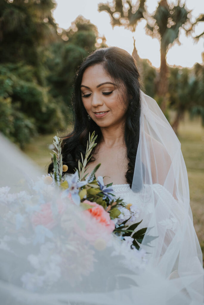bridal portrait